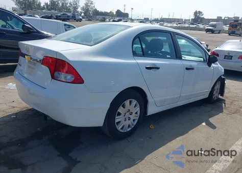 2010 Honda Civic Vp z USA, uszkodzony, nr VIN 19XFA1F35AE062503